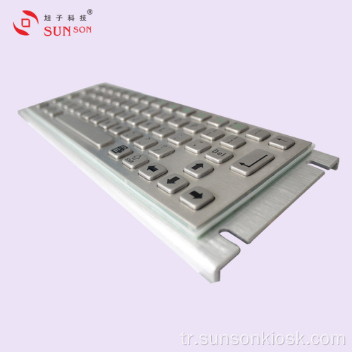 IP65 Metal Klavye ve Dokunmatik Yüzey